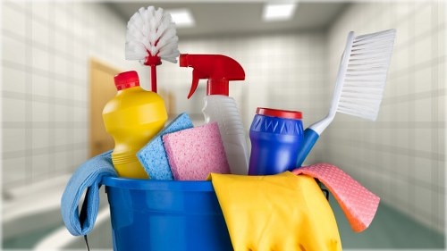 Professional office cleaning in a Watford business workspace
