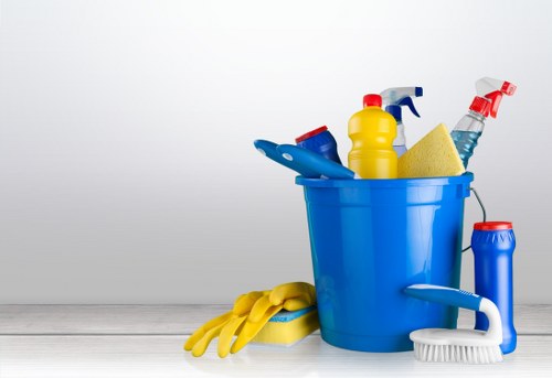 Vacuuming and dusting in a Watford family house
