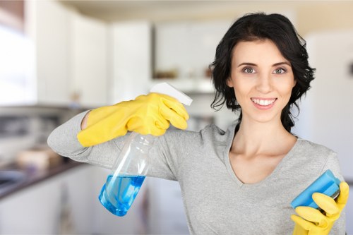 Local cleaner preparing a tidy home in Watford