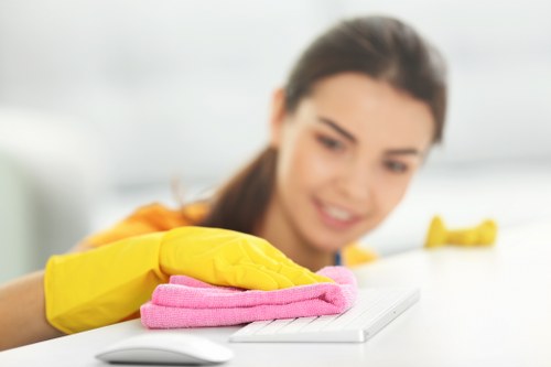 House clearance preparation in a Watford property with mixed items