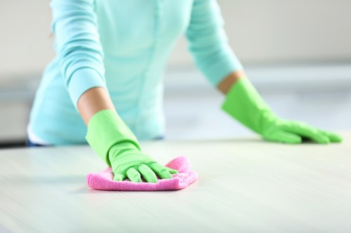 Local rug cleaner treating a delicate rug with specialist care