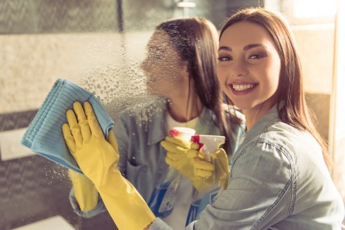 Freshening a mattress with specialist cleaning equipment in Watford